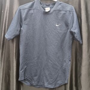Nike Blue Short Sleeve Tees for Casual Comfort
